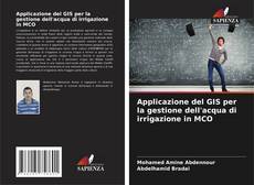 Capa do livro de Applicazione del GIS per la gestione dell'acqua di irrigazione in MCO 