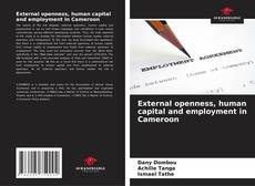 Bookcover of External openness, human capital and employment in Cameroon