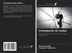Buchcover von Investigación de medios