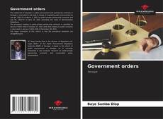 Couverture de Government orders