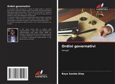 Couverture de Ordini governativi