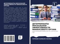 Bookcover of ДЕТЕРМИНАНТЫ ФИСКАЛЬНОЙ ЭФФЕКТИВНОСТИ ФИНАНСОВОГО ОРГАНА