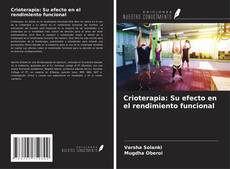 Buchcover von Crioterapia: Su efecto en el rendimiento funcional