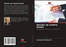RECUEIL DE COURTS ESSAIS kitap kapağı
