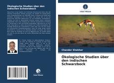 Bookcover of Ökologische Studien über den indischen Schwarzbock