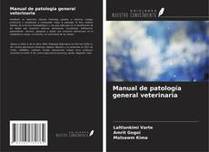 Обложка Manual de patología general veterinaria