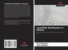 Landslide distribution in Katana kitap kapağı