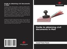 Couverture de Guide to obtaining civil documents in Mali
