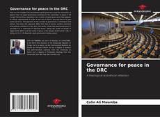 Bookcover of Governance for peace in the DRC