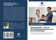 Monographie - CAI zu Verhaltensproblemen von Vorschulkindern kitap kapağı