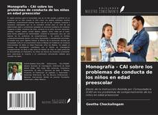 Monografía - CAI sobre los problemas de conducta de los niños en edad preescolar kitap kapağı