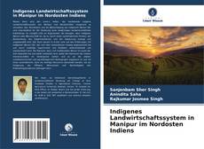 Indigenes Landwirtschaftssystem in Manipur im Nordosten Indiens kitap kapağı