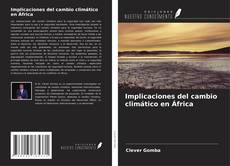 Capa do livro de Implicaciones del cambio climático en África 