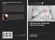 Factores de riesgo del cáncer de mama kitap kapağı