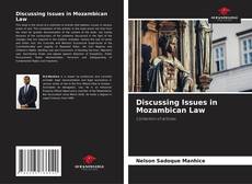 Bookcover of Discussing Issues in Mozambican Law