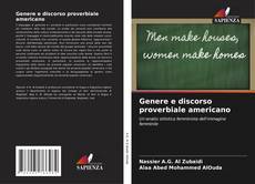 Bookcover of Genere e discorso proverbiale americano