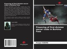 Обложка Financing of first division soccer clubs in Burkina Faso