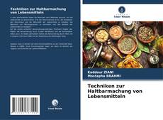 Borítókép a  Techniken zur Haltbarmachung von Lebensmitteln - hoz