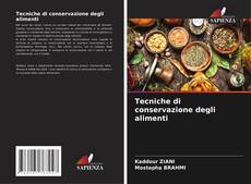 Tecniche di conservazione degli alimenti的封面