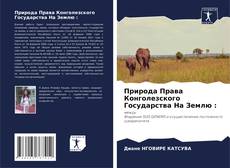 Buchcover von Природа Права Конголезского Государства На Землю :