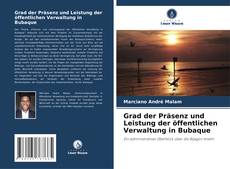 Copertina di Grad der Präsenz und Leistung der öffentlichen Verwaltung in Bubaque