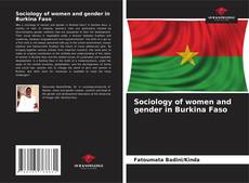 Sociology of women and gender in Burkina Faso的封面