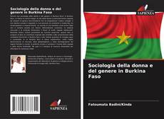 Portada del libro de Sociologia della donna e del genere in Burkina Faso