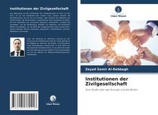 Couverture de Institutionen der Zivilgesellschaft