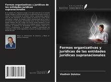 Copertina di Formas organizativas y jurídicas de las entidades jurídicas supranacionales