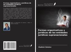 Formas organizativas y jurídicas de las entidades jurídicas supranacionales的封面