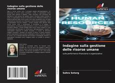 Portada del libro de Indagine sulla gestione delle risorse umane