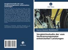 Bookcover of Vergleichsstudie der vom Verbrennungsmotor entwickelten Leistungen