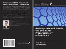 Portada del libro de Nanohojas de MOF 2-D de una sola capa: Preparaciones y aplicaciones