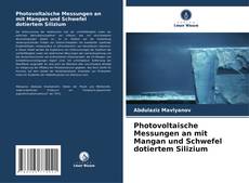 Copertina di Photovoltaische Messungen an mit Mangan und Schwefel dotiertem Silizium