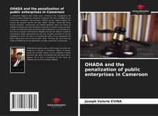 Capa do livro de OHADA and the penalization of public enterprises in Cameroon 