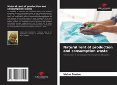 Portada del libro de Natural rent of production and consumption waste