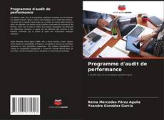 Portada del libro de Programme d'audit de performance
