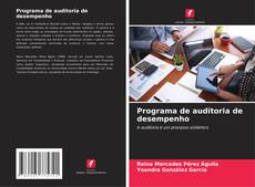 Обложка Programa de auditoria de desempenho