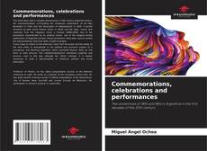 Portada del libro de Commemorations, celebrations and performances