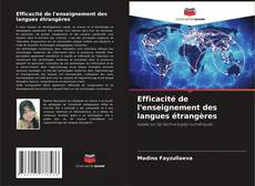 Capa do livro de Efficacité de l'enseignement des langues étrangères 