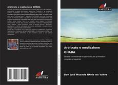 Arbitrato e mediazione OHADA的封面