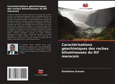 Capa do livro de Caractérisations géochimiques des roches bitumineuses du Rif marocain 