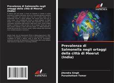 Portada del libro de Prevalenza di Salmonella negli ortaggi della città di Meerut (India)