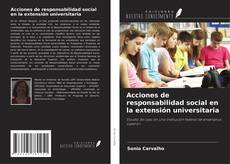 Обложка Acciones de responsabilidad social en la extensión universitaria