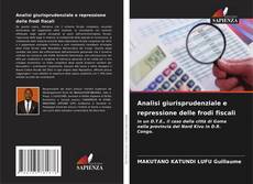 Capa do livro de Analisi giurisprudenziale e repressione delle frodi fiscali 