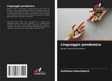 Capa do livro de Linguaggio pandemico 