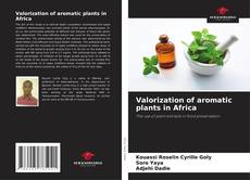 Portada del libro de Valorization of aromatic plants in Africa