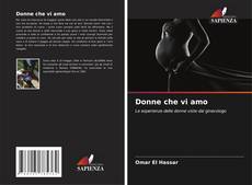 Buchcover von Donne che vi amo