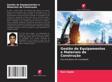 Обложка Gestão de Equipamentos e Materiais de Construção