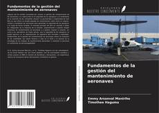 Capa do livro de Fundamentos de la gestión del mantenimiento de aeronaves 